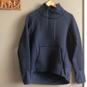 Athleta Blue sweater/ coat. Size m